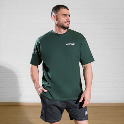 Camiseta Oversized Signature Masculina Verde | UPLIFT