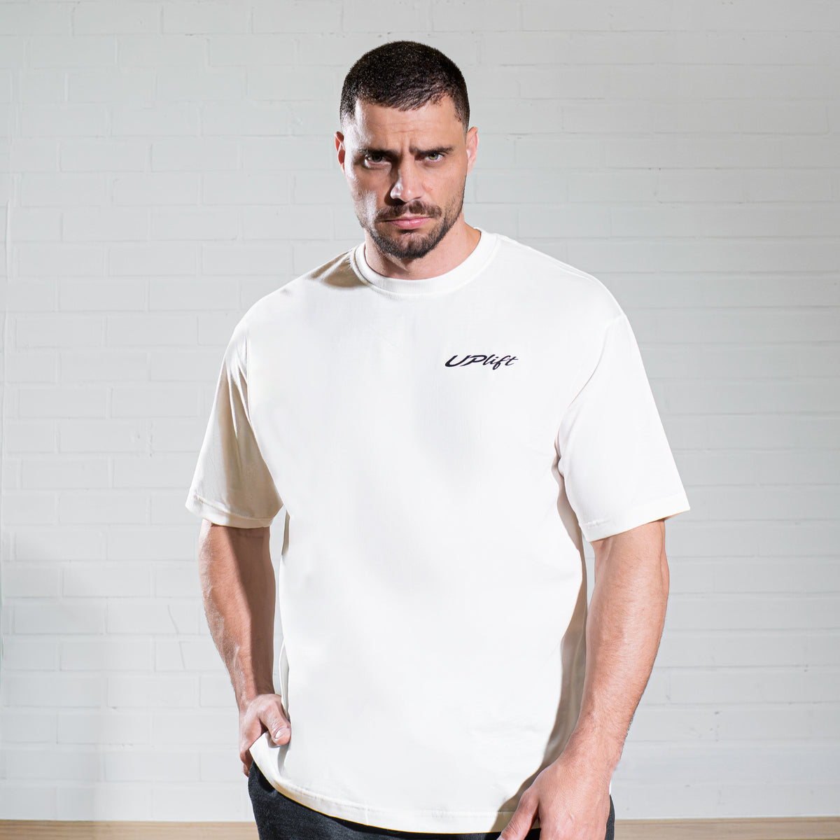 Camisa Oversize Masculina Branca 4
