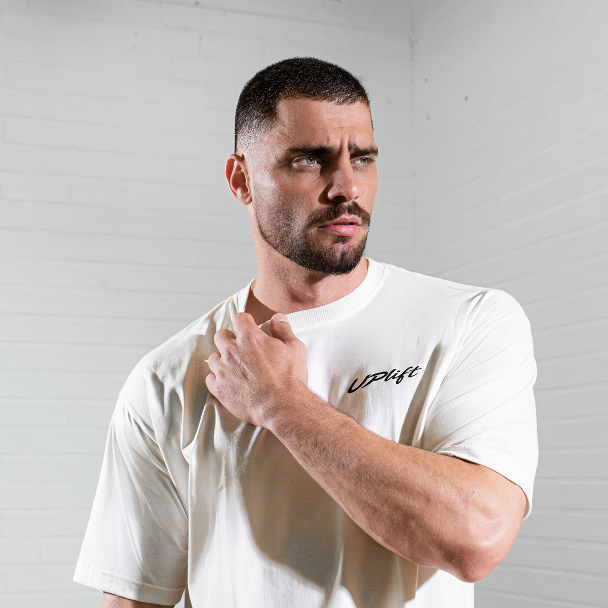 Camisa Oversize Masculina Branca 4