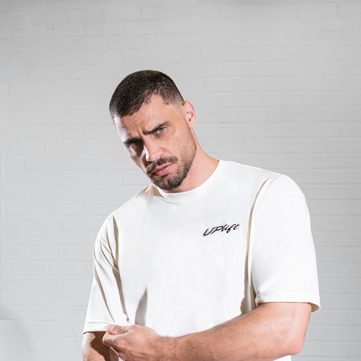 Camisa Oversize Masculina Branca 4