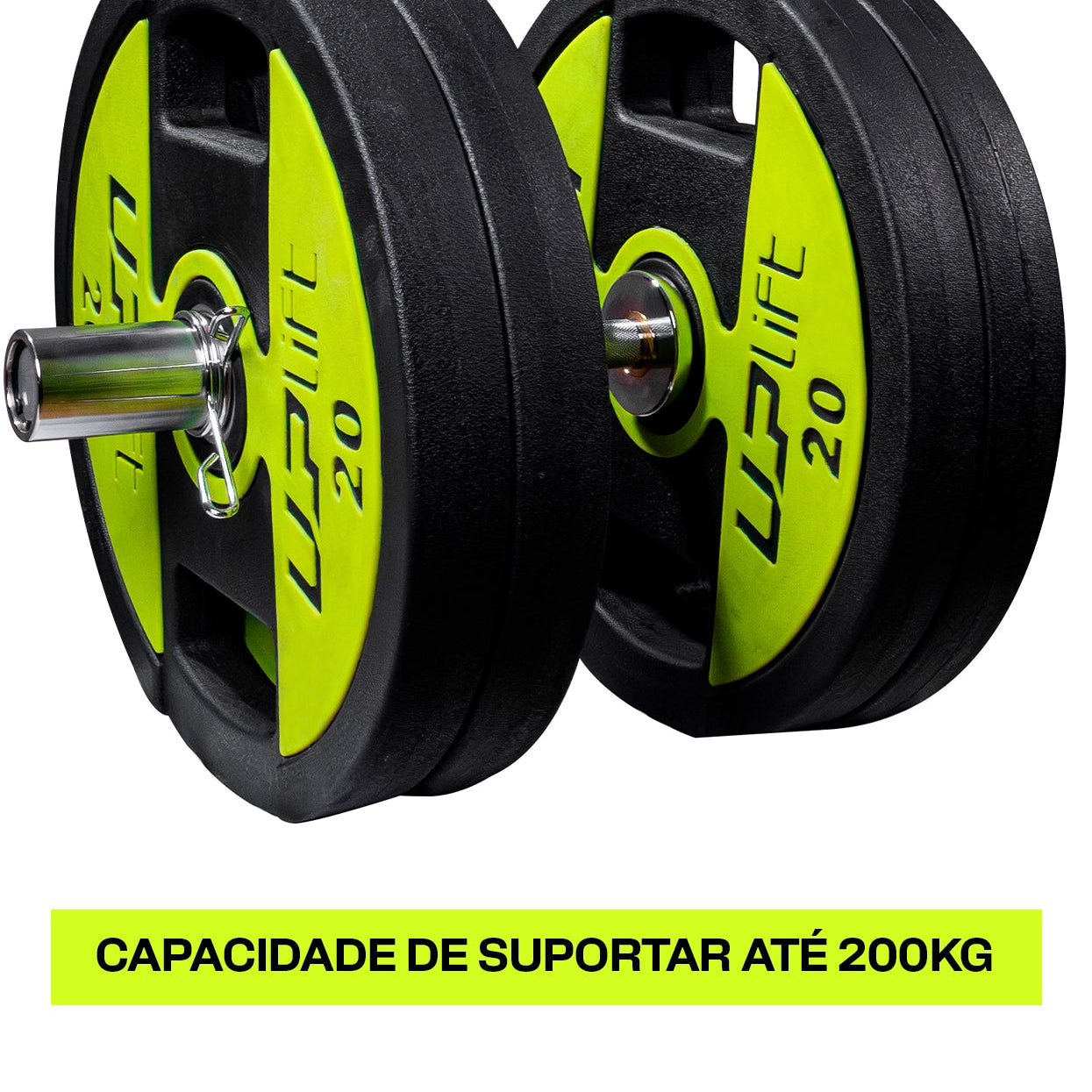 Halter Montável Olímpico Cromado UPLIFT