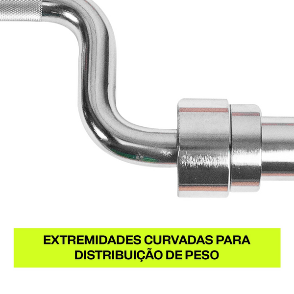 Barra Olímpica de Agachamento com Apoio (Safety Squat Bar)