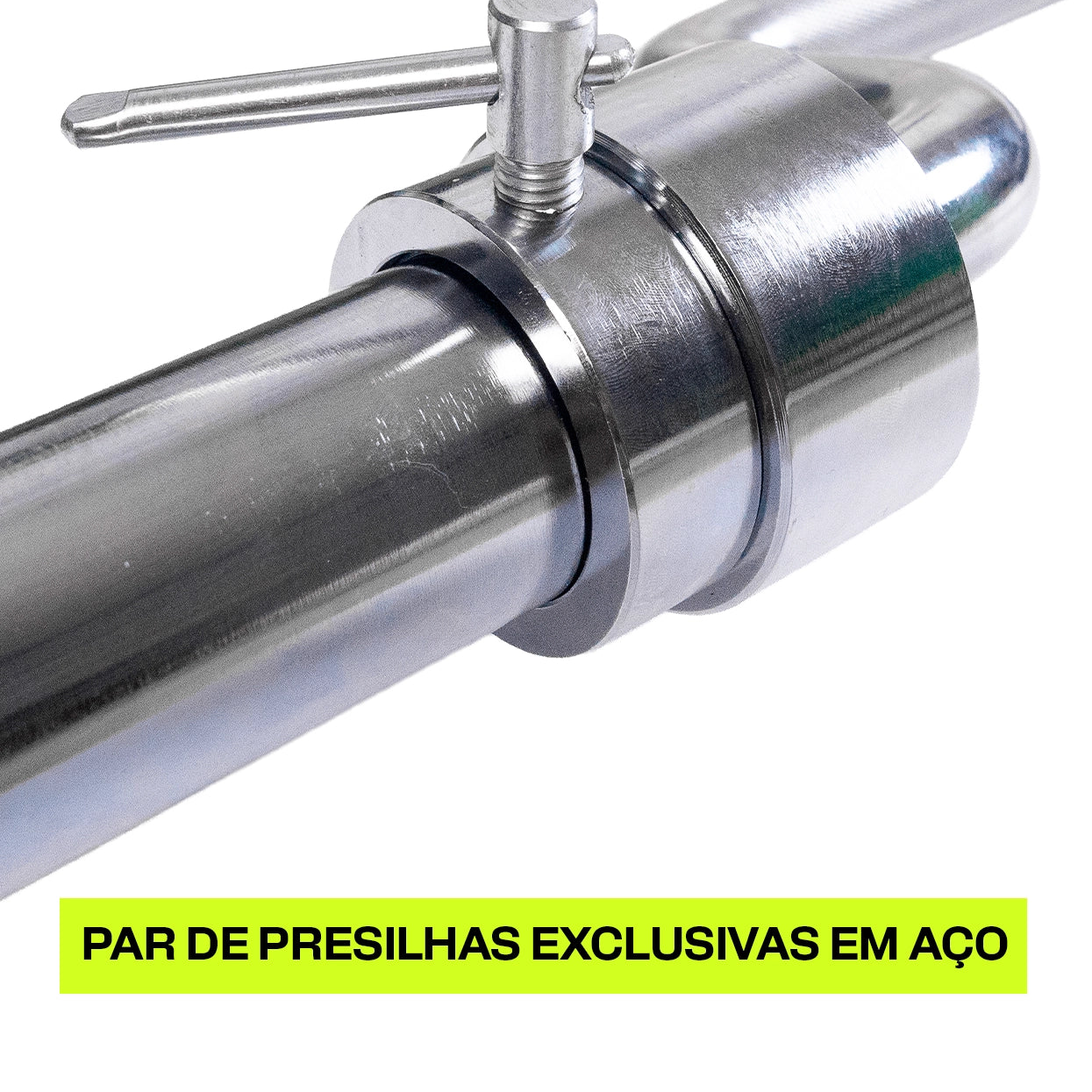 Barra Olímpica de Agachamento com Apoio (Safety Squat Bar)
