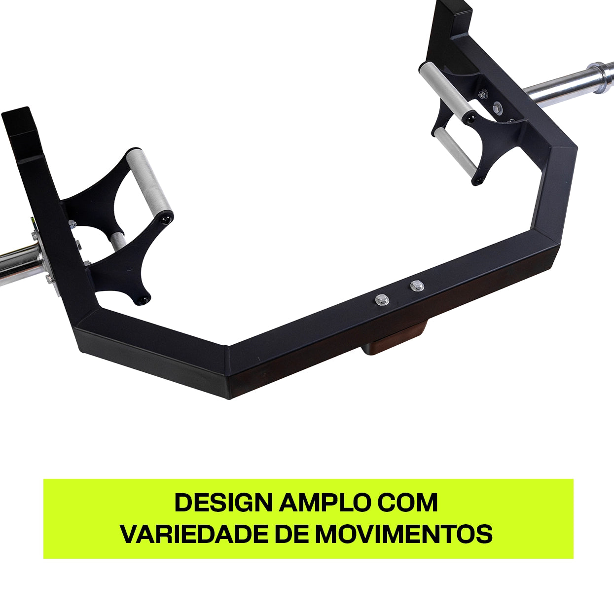 Barra Olímpica Hexagonal Aberta (Open Trap Bar)