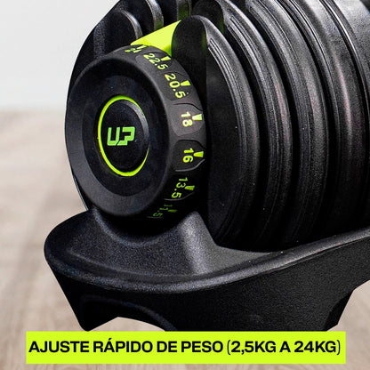 Par Halter Ajustável 24 Kg UPLIFT