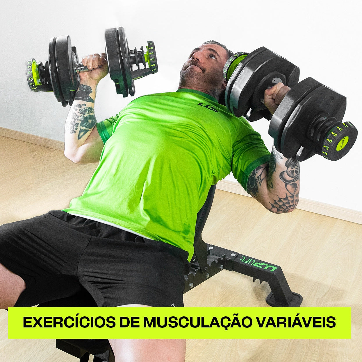 Halter Ajustável 40kg UPLIFT (Unidade)