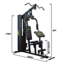Estação De Musculação 80kg 10 em 1 MS-8000 UPLIFT