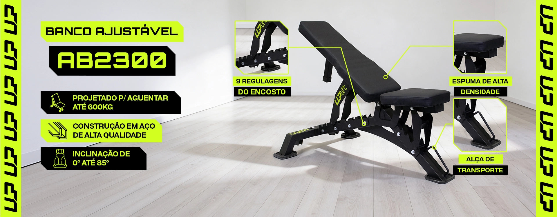 Banco Academia Ajustável AB2300 UPLIFT