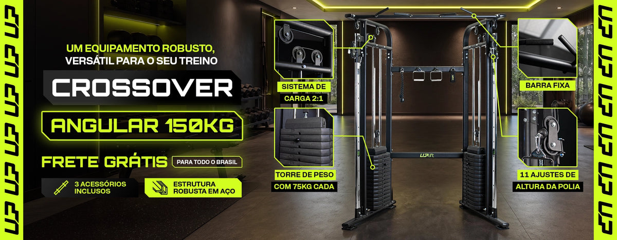 Estação De Musculação Cross Over Angular 150kg