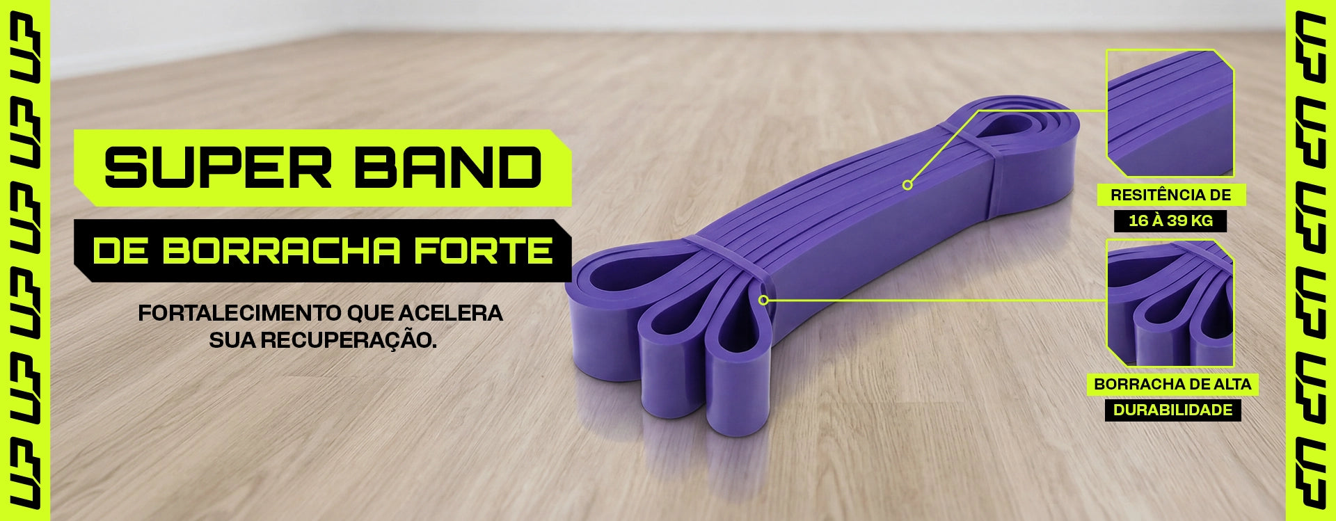 Kit 4 Super Bands Elásticas UPLIFT