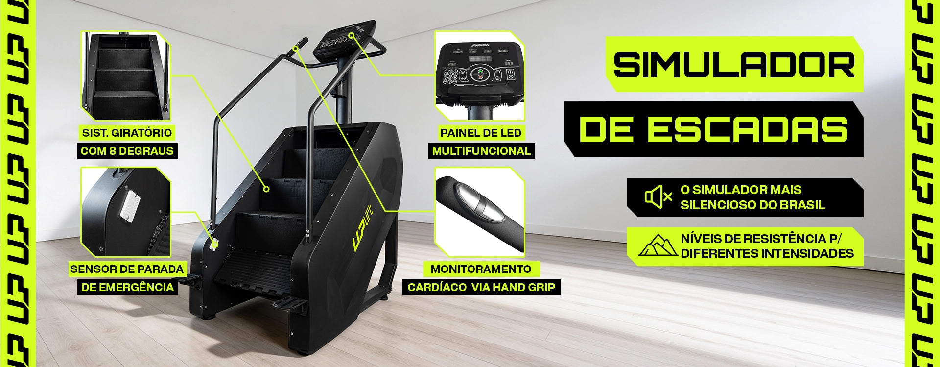Simulador de Escada para Academia Infinity Climber UPLIFT