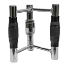 Puxador Triângulo Enborrachado C/ Giro Profissional Academia