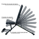 Banco Ajustável Inclinado Declinado AB1200 UPLIFT