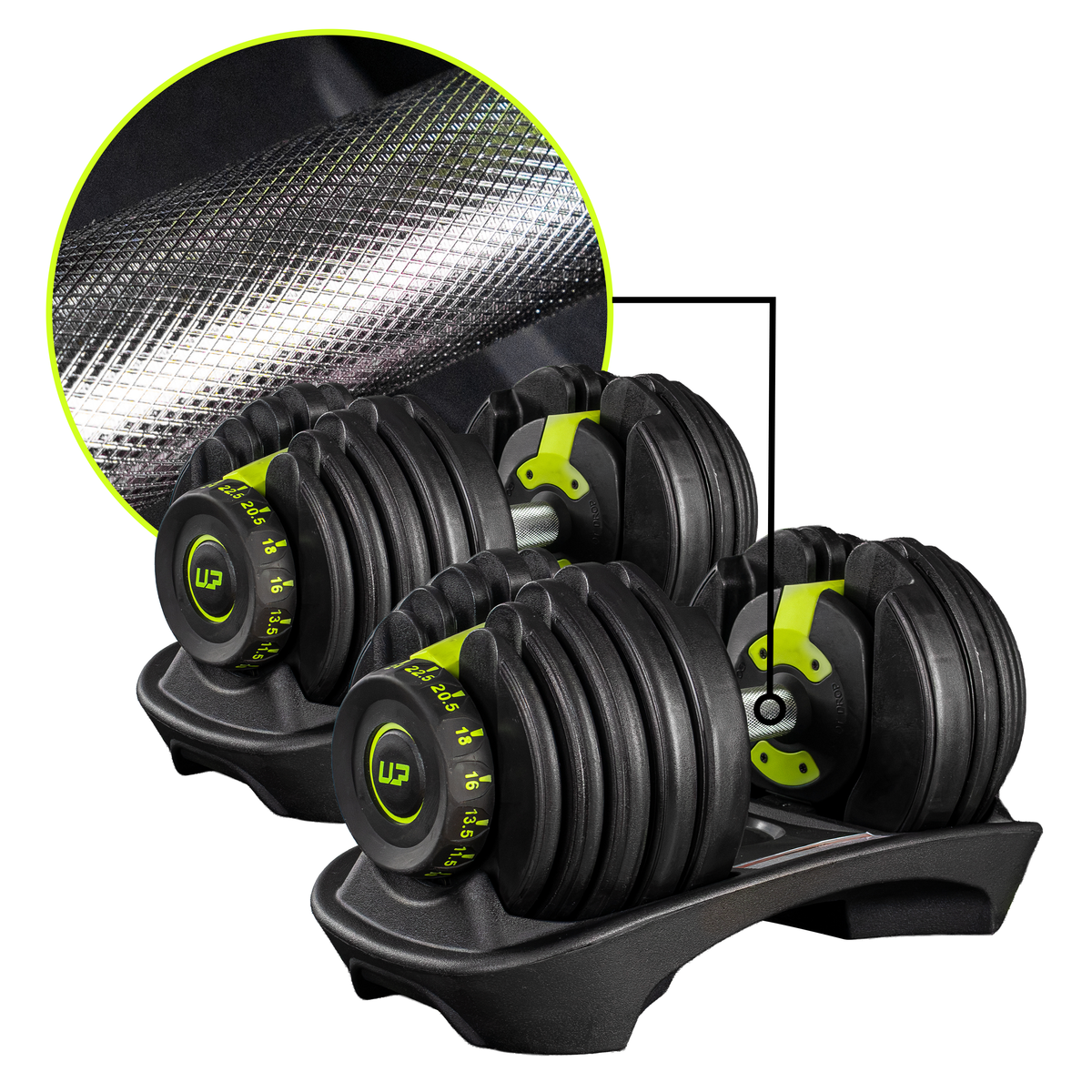 Par Halter Ajustável 24 Kg UPLIFT