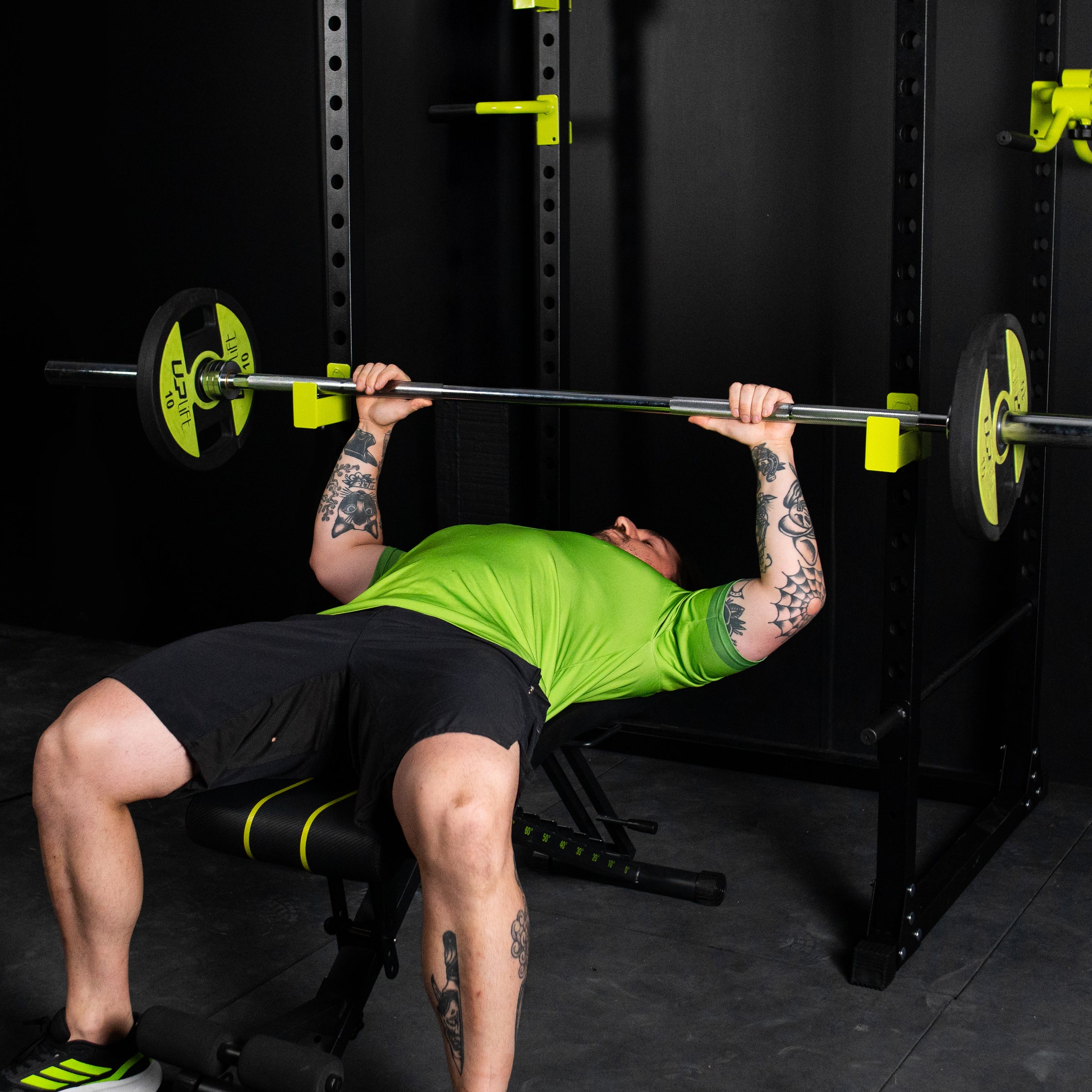 Gaiola Agachamento 8 em 1 Power Rack UPLIFT
