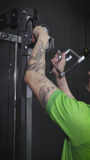 Puxador Triângulo Enborrachado C/ Giro Profissional Academia